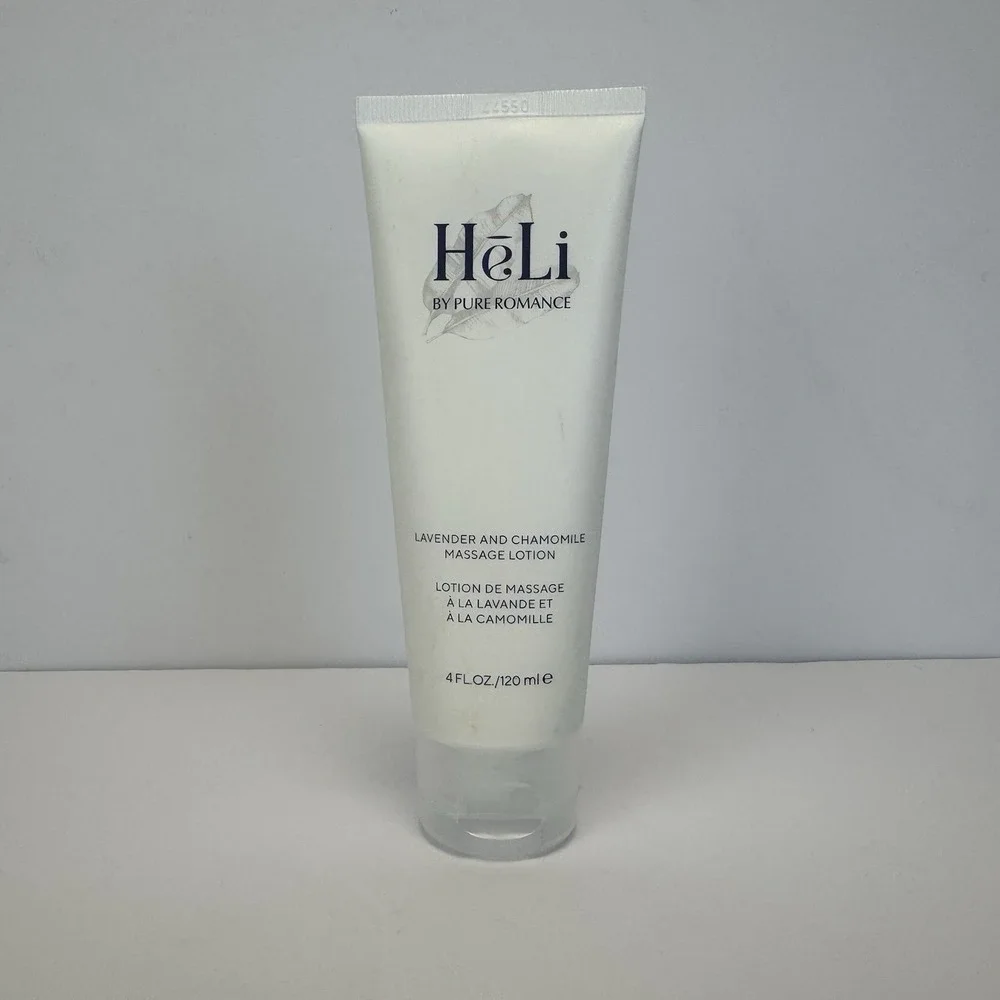 Pure‎ Romance HeLi Lavender and Chamomile Massage Lotion, 4 oz, New & Sealed